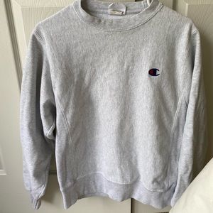 Light Gray Champion Crewneck